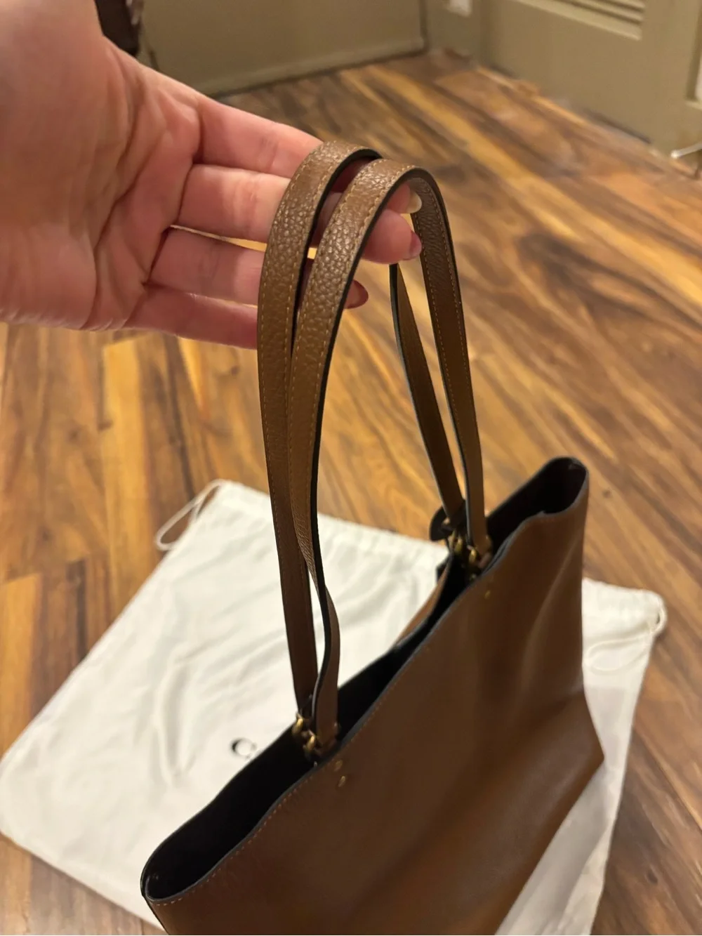 Coach pebbled leather